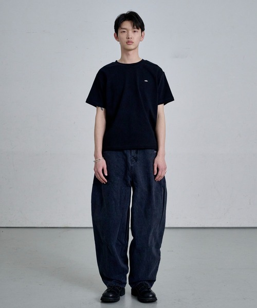 THE CLE(ザクレ)の「BUGGY BALLOON DENIM / バギーバルーンデニム【バギー】【バルーン】 ワイドデニム デニムパンツ ジーンズ メンズ(デニムパンツ・メンズ・ブラック・SMALL/MEDIUM/LARGE)」の14枚目の写真