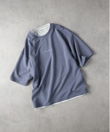 Drawer⭐️ライトブルーカットソー　送料込 AZUL BY MOUSSY | サイドラッフルアシンメトリートップス (T