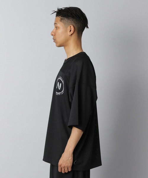 NUMERALS】メッシュフットボールTシャツ（Tシャツ/カットソー