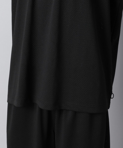 NUMERALS(ヌメラルズ)の「【NUMERALS】メッシュフットボールTシャツ(Tシャツ/カットソー・メンズ・グレー/ブラック/カーキ・MEDIUM/LARGE)」の19枚目の写真