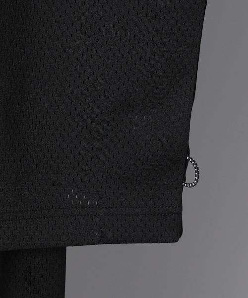 NUMERALS(ヌメラルズ)の「【NUMERALS】メッシュフットボールTシャツ(Tシャツ/カットソー・メンズ・グレー/ブラック/カーキ・MEDIUM/LARGE)」の20枚目の写真