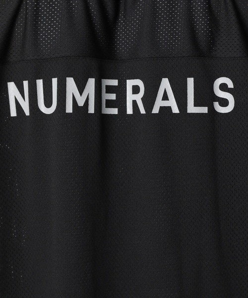 NUMERALS(ヌメラルズ)の「【NUMERALS】メッシュフットボールTシャツ(Tシャツ/カットソー・メンズ・グレー/ブラック/カーキ・MEDIUM/LARGE)」の22枚目の写真