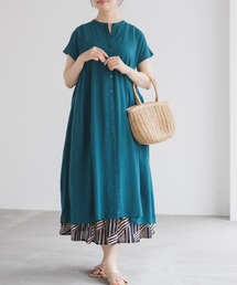 Howdy Marie（ハウディーマリー）の「Howdy Marieインドファブリック 前開きワンピース（ワンピース）」