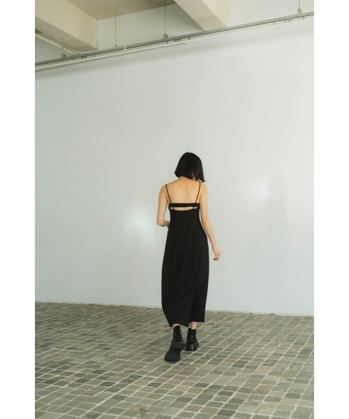 Knuth Marf(クヌースマーフ)の「square neck one piece(ワンピース・レディース・グレー/ブラック・FREE)」の6枚目の写真