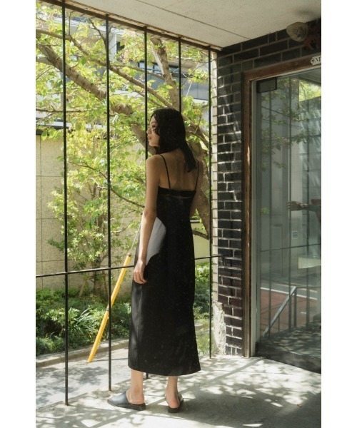 Knuth Marf(クヌースマーフ)の「square neck one piece(ワンピース・レディース・グレー/ブラック・FREE)」の14枚目の写真