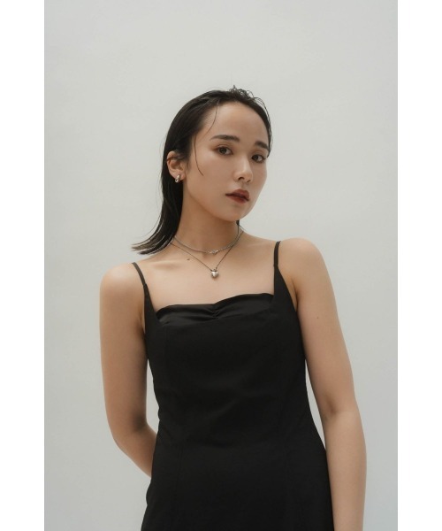 Knuth Marf(クヌースマーフ)の「square neck one piece(ワンピース・レディース・グレー/ブラック・FREE)」の15枚目の写真