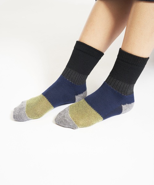 カラーブロックソックス（ソックス/靴下）｜gomme（ゴム）の