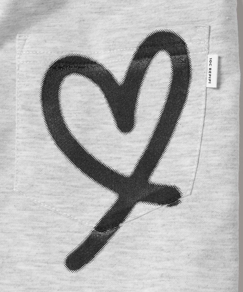 10C REPIPI（ジューシーレピピ）の「【10C REPIPI】BACKハートスプレーショートパンツ（その他パンツ・キッズ・グレー/ブラック/カモフラージュ・120cm/130cm/110cm）」の16枚目の写真