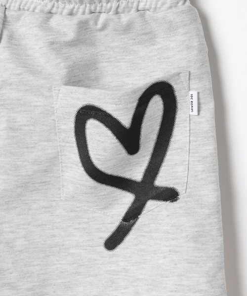 10C REPIPI（ジューシーレピピ）の「【10C REPIPI】BACKハートスプレーショートパンツ（その他パンツ・キッズ・グレー/ブラック/カモフラージュ・120cm/130cm/110cm）」の14枚目の写真