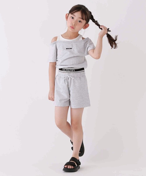 10C REPIPI（ジューシーレピピ）の「【10C REPIPI】BACKハートスプレーショートパンツ（その他パンツ・キッズ・グレー/ブラック/カモフラージュ・120cm/130cm/110cm）」の18枚目の写真