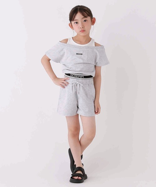 10C REPIPI（ジューシーレピピ）の「【10C REPIPI】BACKハートスプレーショートパンツ（その他パンツ・キッズ・グレー/ブラック/カモフラージュ・120cm/130cm/110cm）」の19枚目の写真