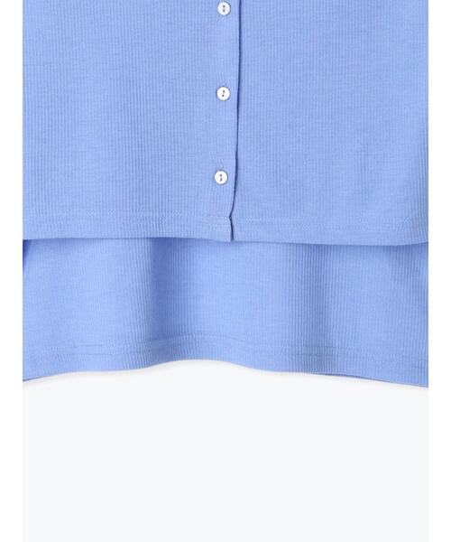 Te chichi TERRASSE(テチチテラス)の「シアーテレコレイヤードアンサンブル《2025summer catalog item》(その他トップス・レディース・ブラック/オフホワイト/ブルー・F)」の14枚目の写真