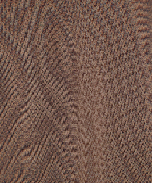 qualite(カリテ)の「【接触冷感】レーヨンストレッチニットパンツ/夏服/サマーニット/カセット服/セットアップ対応(その他パンツ・レディース・ブラウン/チャコールグレー・36/38)」の21枚目の写真