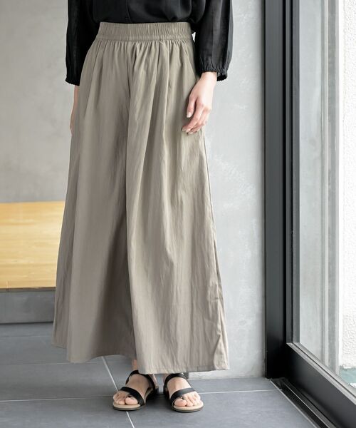 rps（アールピーエス）の「フロントタックイージーパンツ（その他パンツ・レディース・グレー/ブラック/ベージュ・フリー）」の3枚目の写真