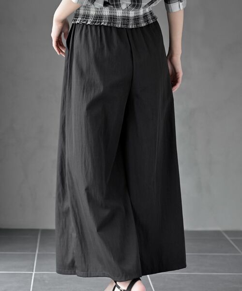 rps（アールピーエス）の「フロントタックイージーパンツ（その他パンツ・レディース・グレー/ブラック/ベージュ・フリー）」の10枚目の写真