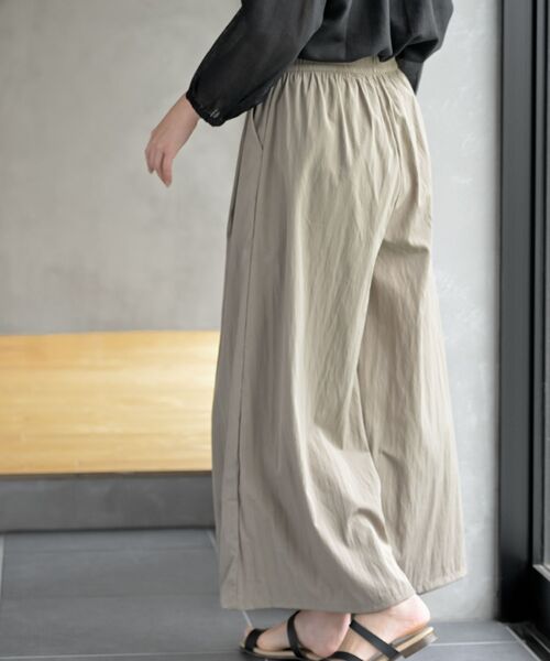 rps（アールピーエス）の「フロントタックイージーパンツ（その他パンツ・レディース・グレー/ブラック/ベージュ・フリー）」の18枚目の写真