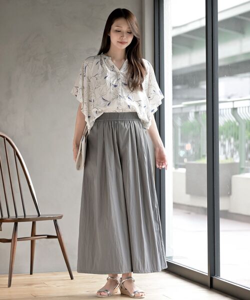 rps（アールピーエス）の「フロントタックイージーパンツ（その他パンツ・レディース・グレー/ブラック/ベージュ・フリー）」の20枚目の写真