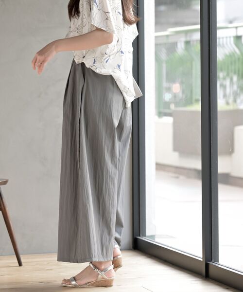 rps（アールピーエス）の「フロントタックイージーパンツ（その他パンツ・レディース・グレー/ブラック/ベージュ・フリー）」の21枚目の写真