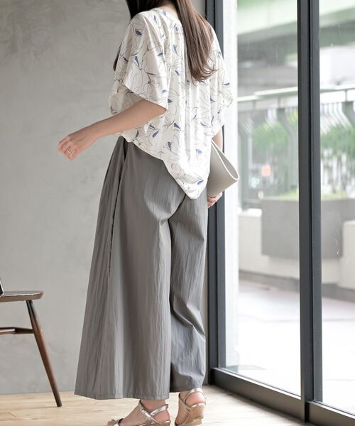 rps（アールピーエス）の「フロントタックイージーパンツ（その他パンツ・レディース・グレー/ブラック/ベージュ・フリー）」の22枚目の写真