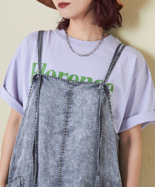 CUBE SUGAR(キューブシュガー)の「接触冷感テンセルデニムキャミワンピース(ワンピース・レディース・インディゴブルー/ブラック/ライトブルー・M)」の7枚目の写真