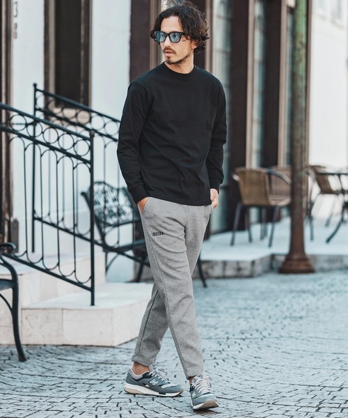 felkod（フィルコッド）の「mp13759- Print Cardboard Knit Pants ダンボールパンツ（その他パンツ・メンズ・ブラック/トップグレー/ネイビー・S/M/L/XL）」の6枚目の写真