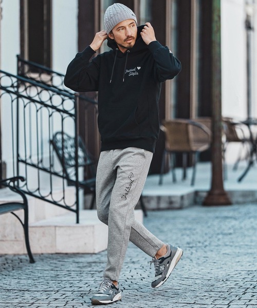 felkod（フィルコッド）の「mp13759- Print Cardboard Knit Pants ダンボールパンツ（その他パンツ・メンズ・ブラック/トップグレー/ネイビー・S/M/L/XL）」の7枚目の写真