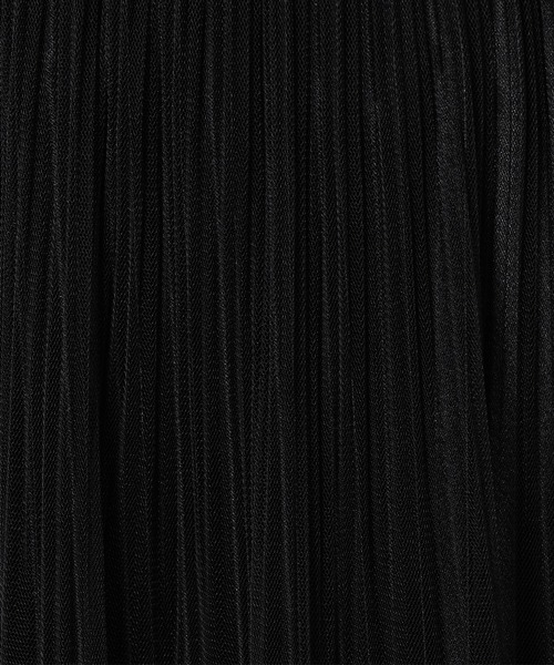 Grand PARK（グランドパーク）の「チュール＆プリーツ ティアードフレアスカート（スカート・レディース・ブラック/ブラウン・FREE）」の14枚目の写真