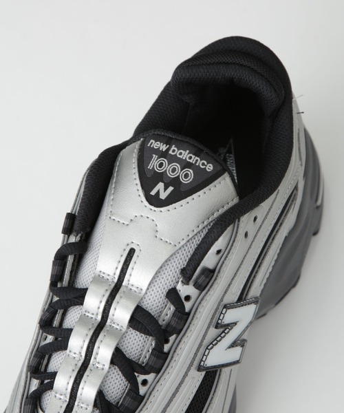 New Balance M1000 SL スニーカー シルバー/ブラック New Balance M1000SL SILVER （ニューバランス M1000SL-シルバー