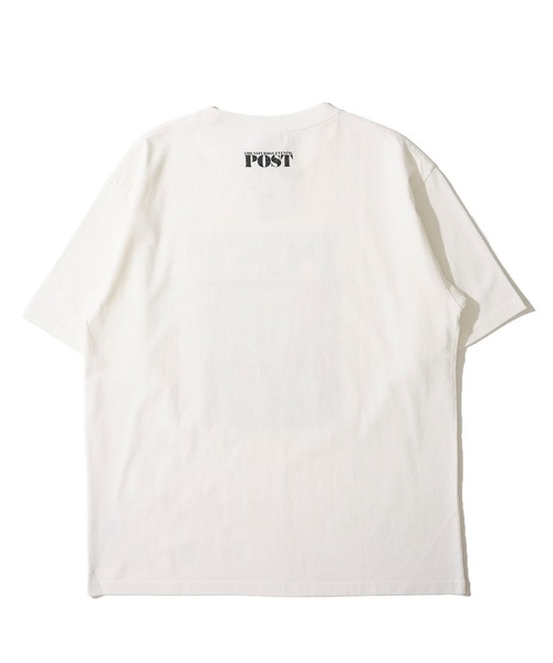 TETE HOMME（テットオム）の「【THE SATURDAY EVENING POST】Road block グラフィックプリントTシャツ（Tシャツ/カットソー・レディース・チャコールグレー/ホワイト/ブルーグレー・MEDIUM/LARGE/X-LARGE）」の13枚目の写真