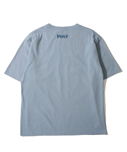TETE HOMME（テットオム）の「【THE SATURDAY EVENING POST】Road block グラフィックプリントTシャツ（Tシャツ/カットソー・レディース・チャコールグレー/ホワイト/ブルーグレー・MEDIUM/LARGE/X-LARGE）」の9枚目の写真