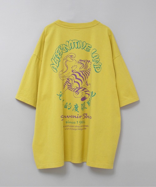 RNA（アールエヌエー）の「M2503 ヘビトラＢＩＧ　Ｔ（Tシャツ/カットソー・レディース・ブラック/ホワイト/イエロー・MEDIUM）」の16枚目の写真