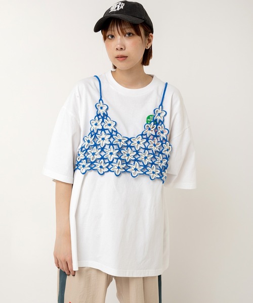 RNA(アールエヌエー)の「M2503 ヘビトラBIG T(Tシャツ/カットソー・レディース・ブラック/ホワイト/イエロー・MEDIUM)」の15枚目の写真