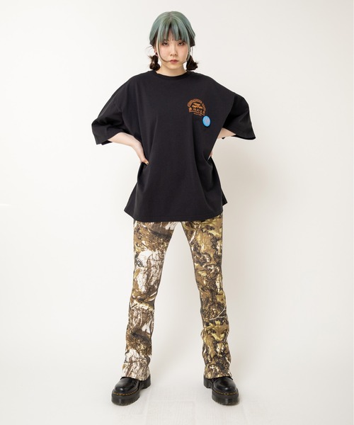 RNA(アールエヌエー)の「M2503 ヘビトラBIG T(Tシャツ/カットソー・レディース・ブラック/ホワイト/イエロー・MEDIUM)」の18枚目の写真