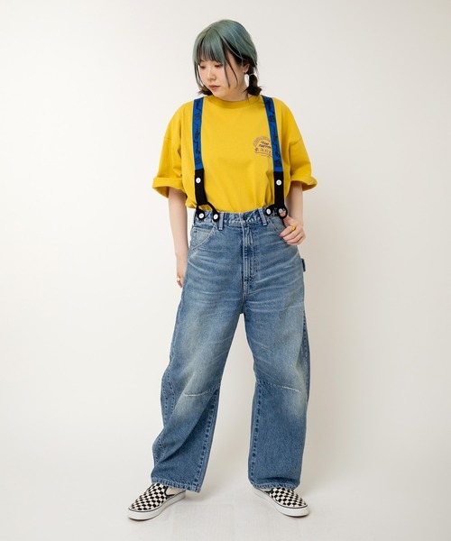 RNA(アールエヌエー)の「M2503 ヘビトラBIG T(Tシャツ/カットソー・レディース・ブラック/ホワイト/イエロー・MEDIUM)」の22枚目の写真