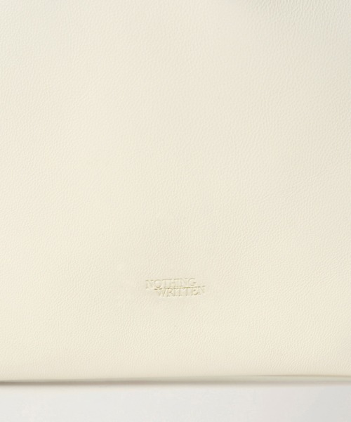 NOTHING WRITTEN（ナッシングリトゥン）の「NOTHING WRITTEN / ナッシングリトゥン FATU SHOULDER BAG ショルダーバック（ショルダーバッグ・レディース・ダークブラウン/ホワイト/ブラック・FREE）」の9枚目の写真