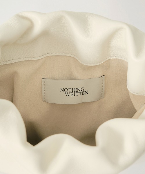 NOTHING WRITTEN / ナッシングリトゥン FATU SHOULDER BAG