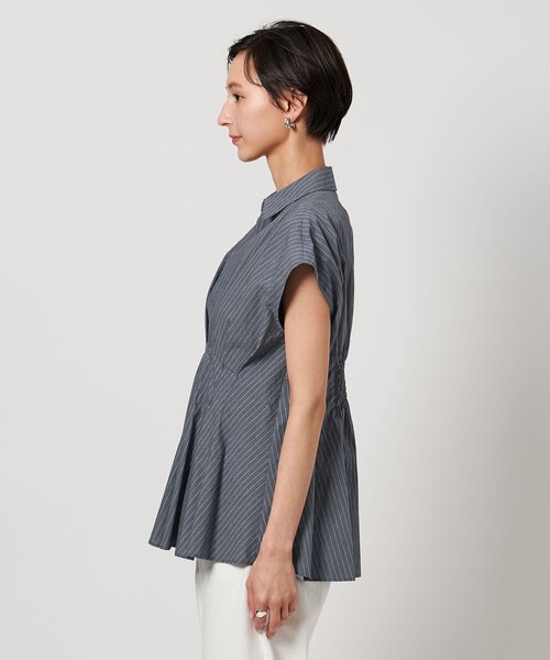 UNITED ARROWS（ユナイテッドアローズ）の「MANTECO POP フレンチスリーブ ブラウス（シャツ/ブラウス・レディース・その他7/ダークグレー/ブラック/ライトブルー・FREE）」の19枚目の写真