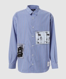 コムデギャルソン オム シャツ COMME des GARÇONS SHIRT × INVADER 懐かしのゲームに着想した