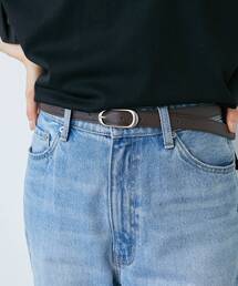 《WEB限定アイテム》オーバルバックルベルト