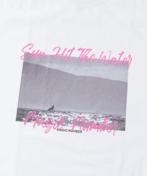 MAGIC NUMBER（マジック ナンバー）の「UpDRIFT×MAGIC NUMBER　T-SHIRTS3（Tシャツ/カットソー・メンズ・ブルー/レッド/ブラック・SMALL/MEDIUM/LARGE）」の12枚目の写真