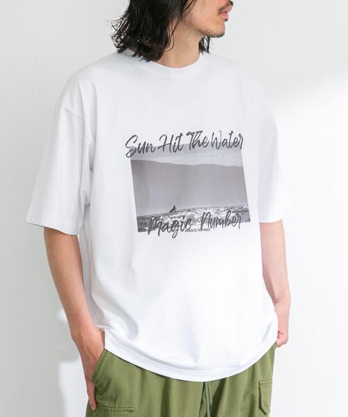 MAGIC NUMBER（マジック ナンバー）の「UpDRIFT×MAGIC NUMBER　T-SHIRTS3（Tシャツ/カットソー・メンズ・ブルー/レッド/ブラック・SMALL/MEDIUM/LARGE）」の16枚目の写真