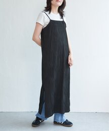 ウェーブパイピングキャミワンピース