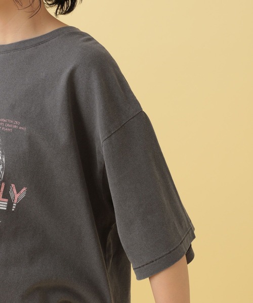 LEPSIM（レプシィム）の「【産前・産後対応】マタニティ／スペースプリントTSS　498579（マタニティウェア/グッズ・レディース・チャコールグレー/オフホワイト・FREE）」の15枚目の写真