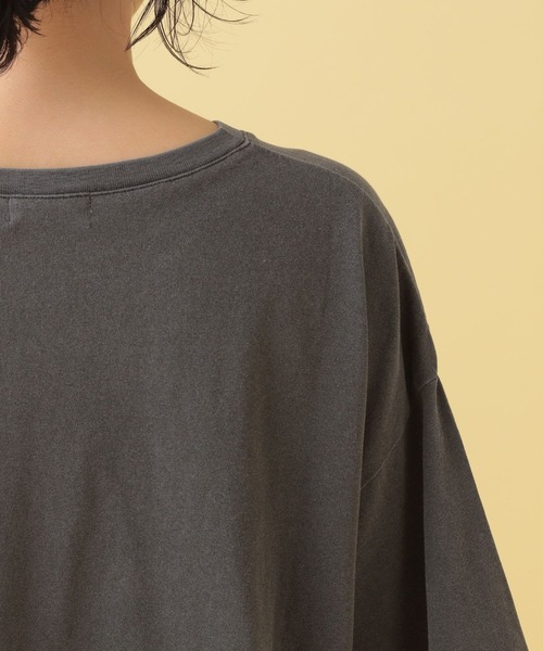 LEPSIM（レプシィム）の「【産前・産後対応】マタニティ／スペースプリントTSS　498579（マタニティウェア/グッズ・レディース・チャコールグレー/オフホワイト・FREE）」の18枚目の写真