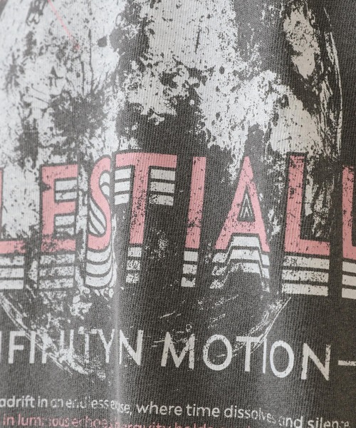 LEPSIM（レプシィム）の「【産前・産後対応】マタニティ／スペースプリントTSS　498579（マタニティウェア/グッズ・レディース・チャコールグレー/オフホワイト・FREE）」の12枚目の写真