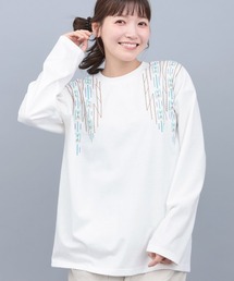 チチカカ | チマヨステッチロングTシャツ(Tシャツ/カットソー)
