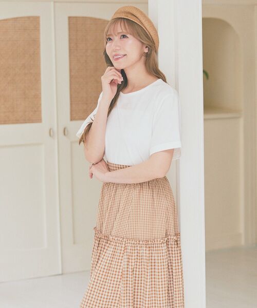 Areeam(アリーム)の「AREEAMロゴTシャツ(Tシャツ/カットソー・レディース・ブラック/オフホワイト・FREE)」の17枚目の写真