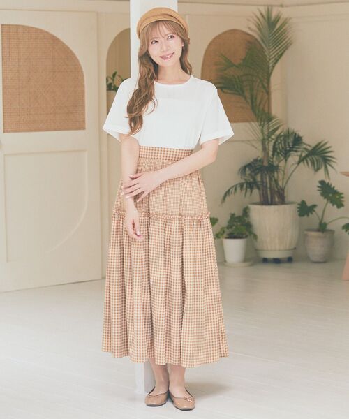 Areeam(アリーム)の「AREEAMロゴTシャツ(Tシャツ/カットソー・レディース・ブラック/オフホワイト・FREE)」の20枚目の写真