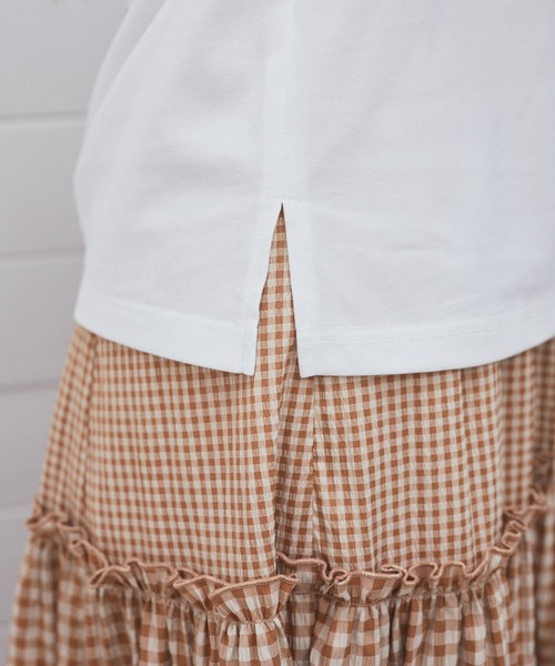 Areeam(アリーム)の「AREEAMロゴTシャツ(Tシャツ/カットソー・レディース・ブラック/オフホワイト・FREE)」の11枚目の写真