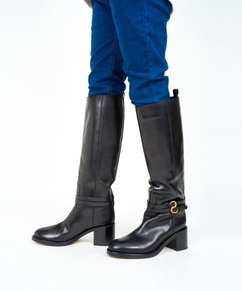 SARTORE（サルトル）の「【SARTORE/サルトル】ロングブーツ 本革（ブーツ・レディース・ブラウン/ブラック・37/36/39/38）」の4枚目の写真